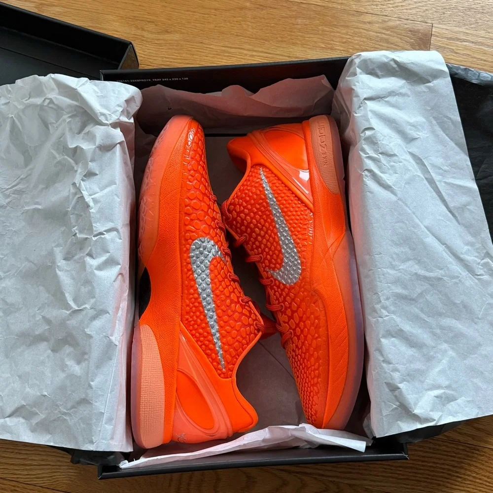 Nike Kobe 6 Protro “Total Orange” men’s size 11